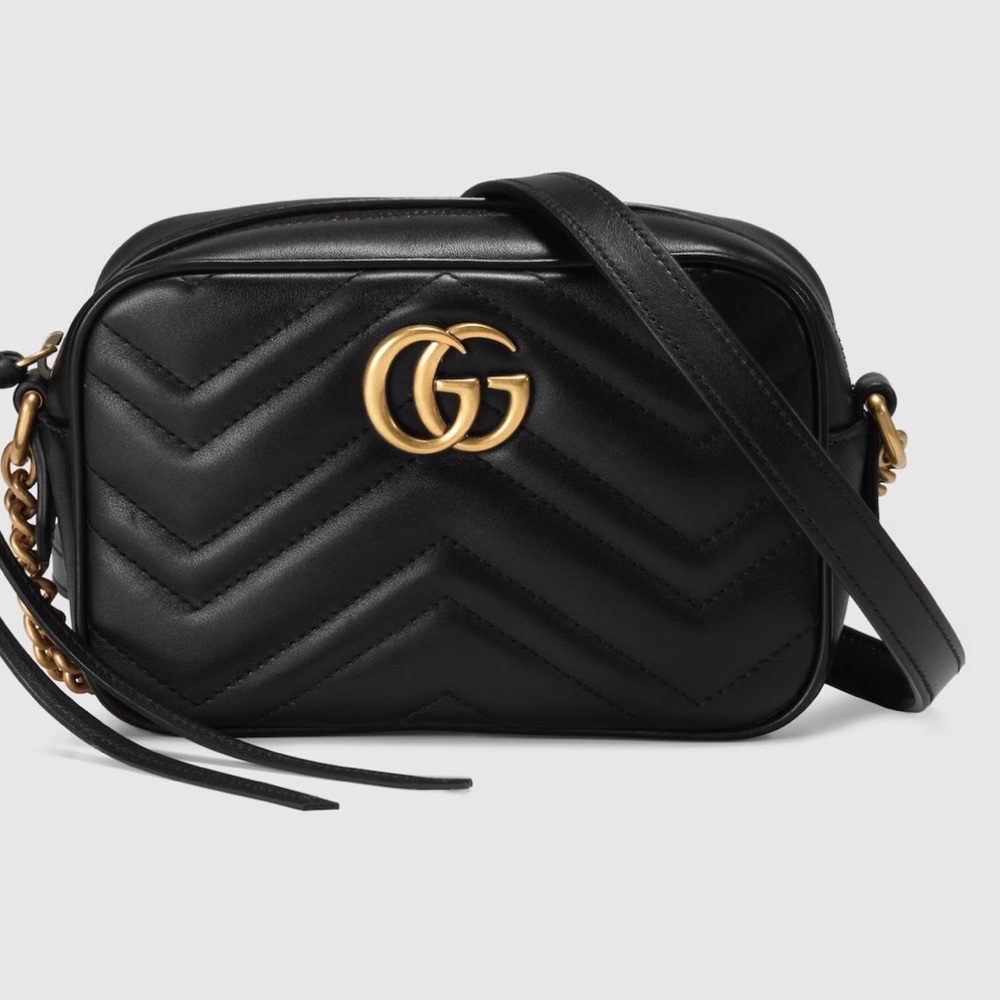 Authentic Gucci Marmont Mini Camera Bag